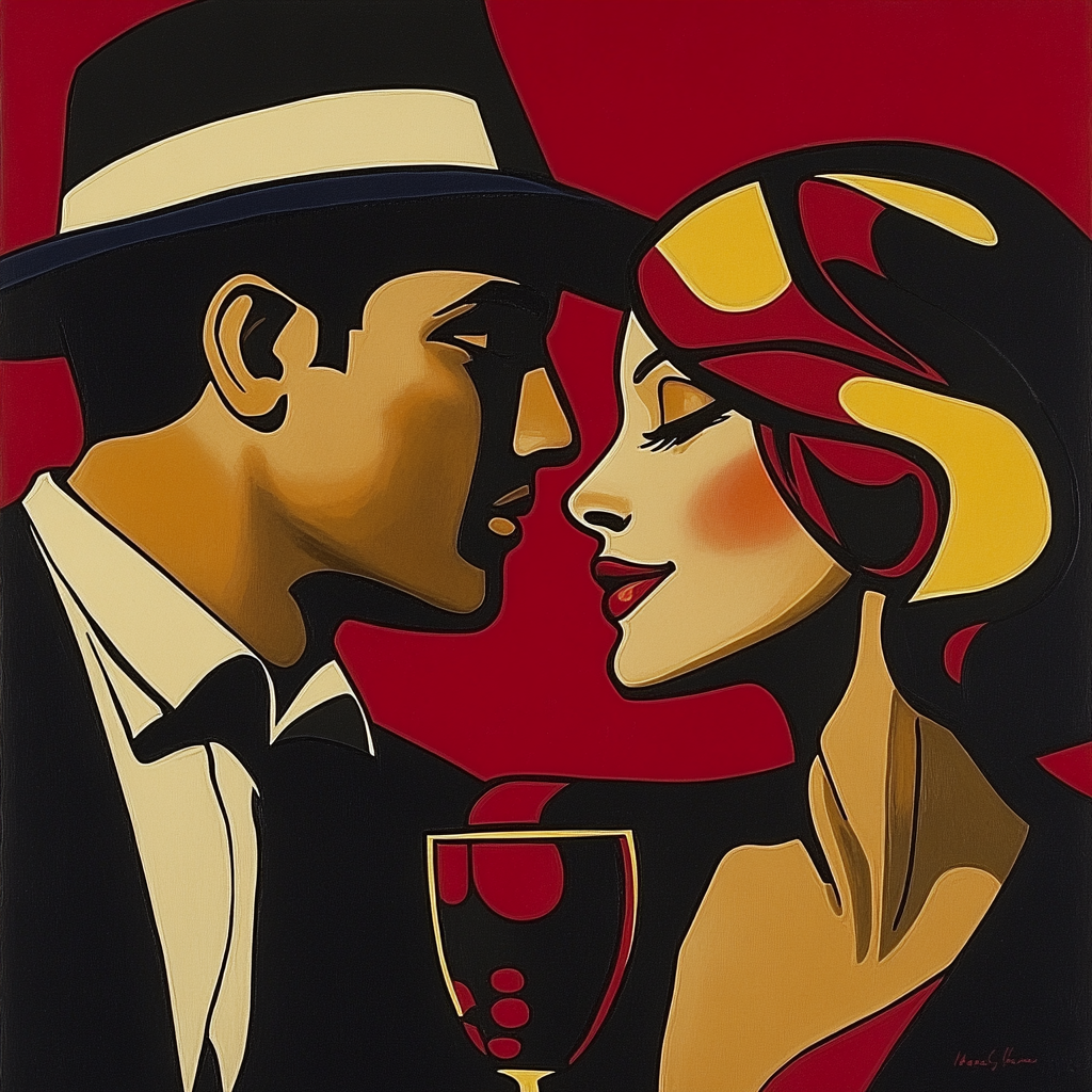 Henri De ToulouseLautrec Inspired Nightclub Poster Numbered painting kits