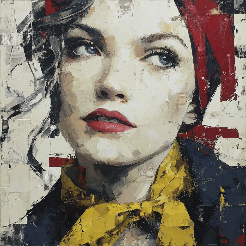 Willem De Kooning Inspired Urban Woman paint by numbers