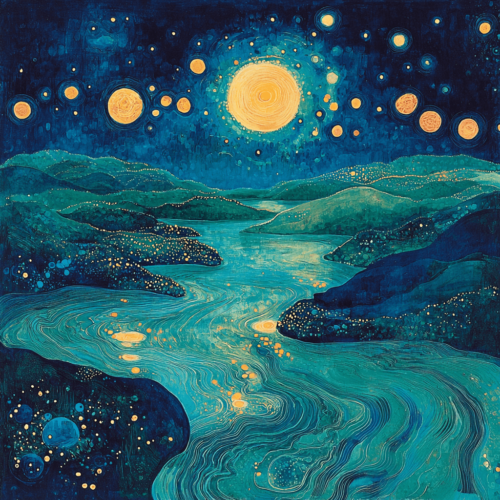 Max Ernst Inspired Enigma Of The Celestial Tides Paint By Number