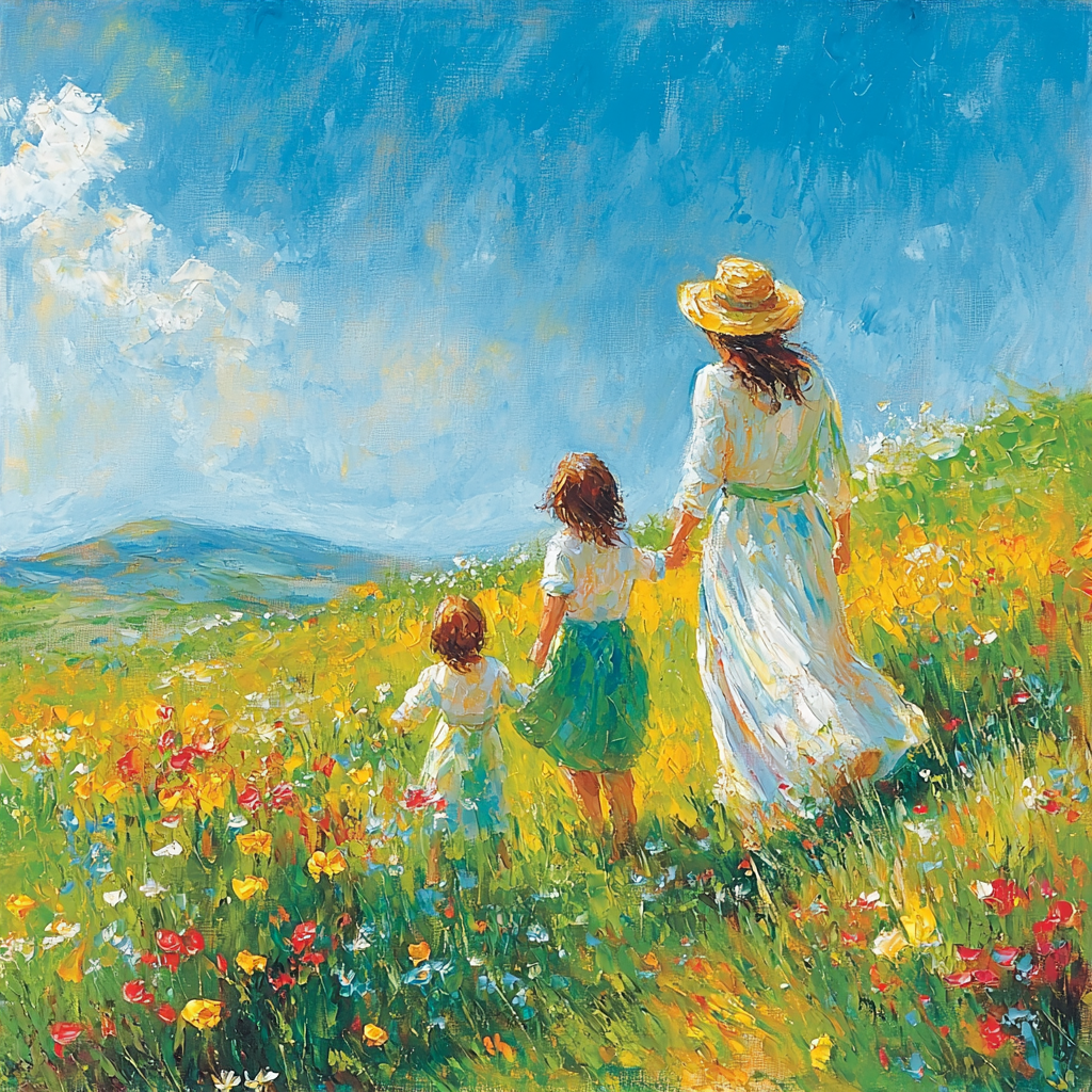 Adventures In The Wildflower Meadow Number Painting