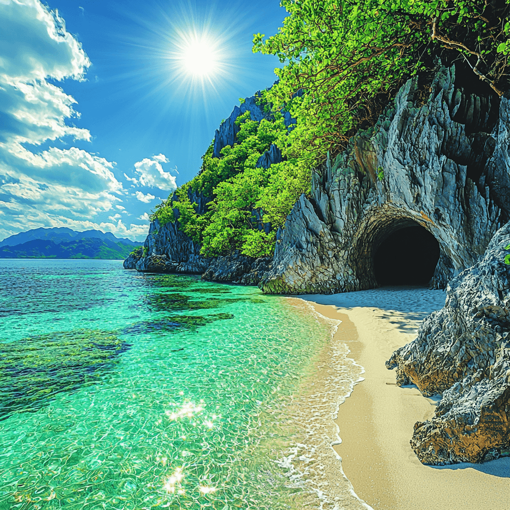 Hidden Beach Paint By Color