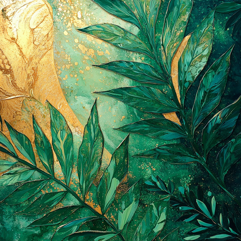 Gustav Klimt Inspired Luminescent Nature Paint By Color