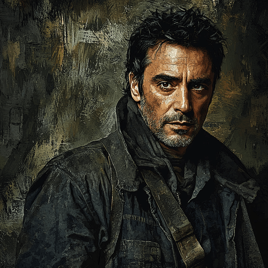 Javier Bardem: The Intensity Of The Spanish Star Paint By Numbers Art