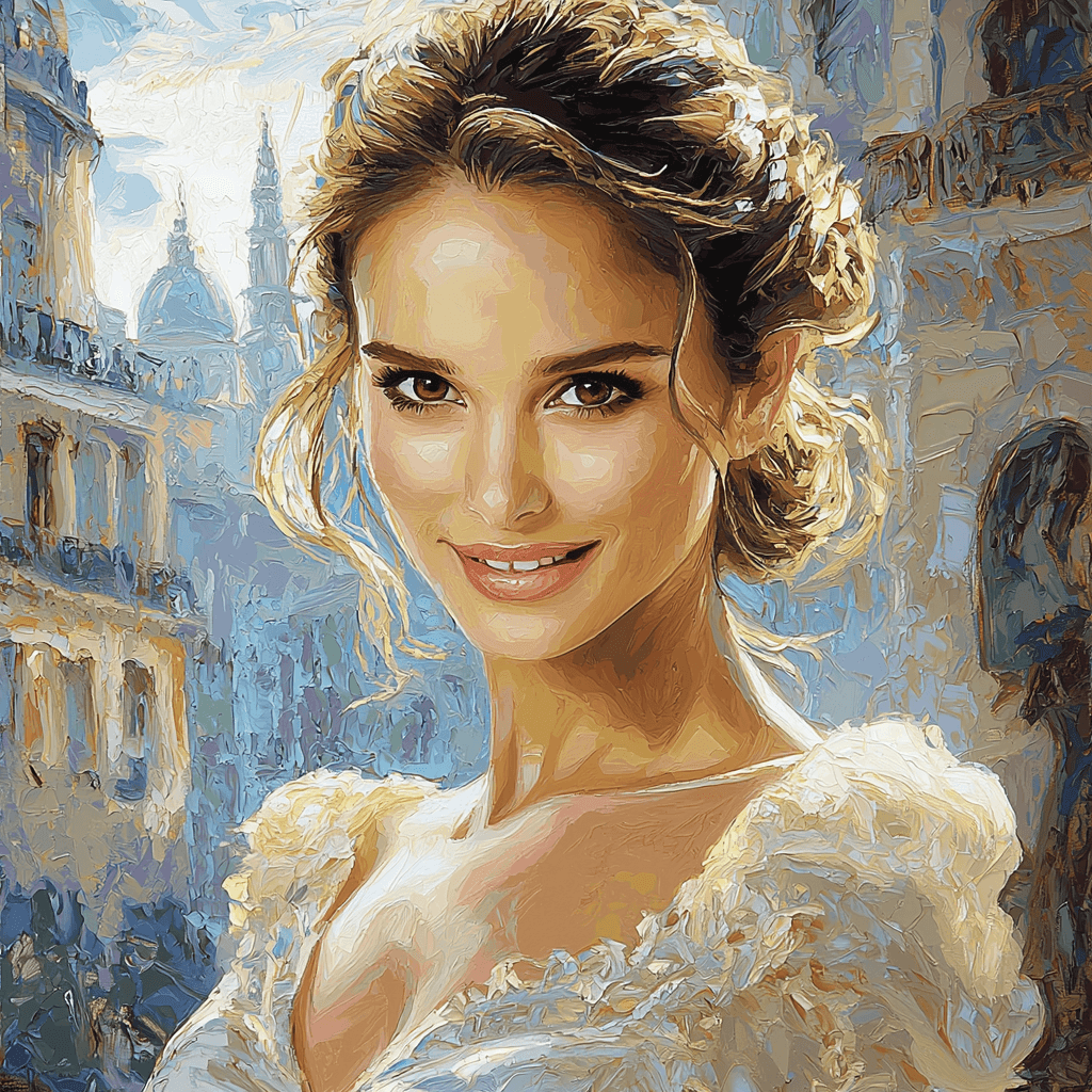 Natalie Portman: A Force Of Nature In Film Paint By Color