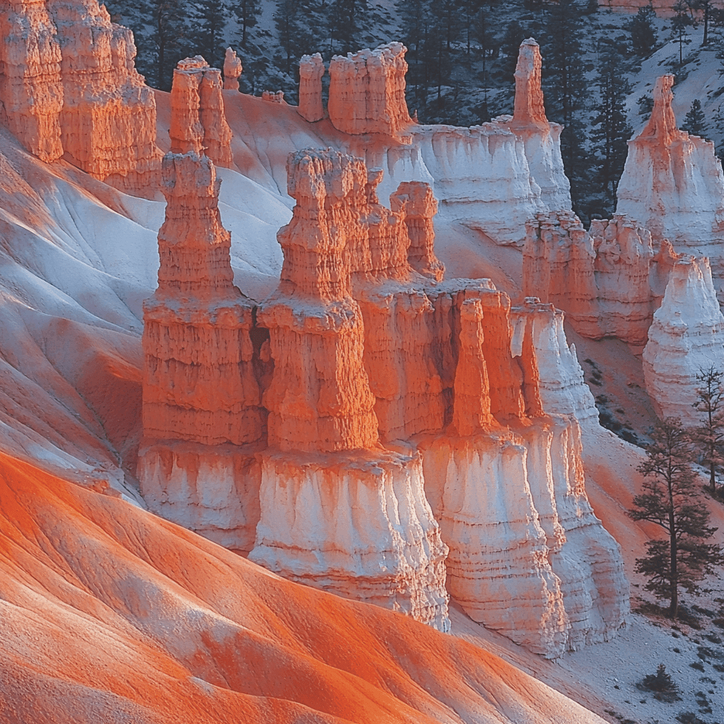 Bryce Canyon National Park - Utah Paint By Color