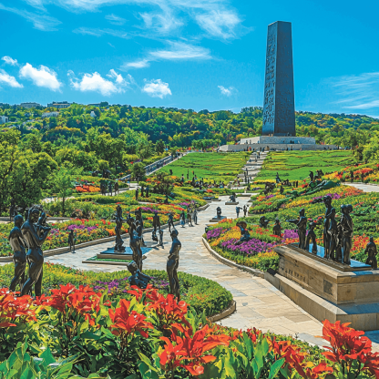 Vigeland Park Paint By Number