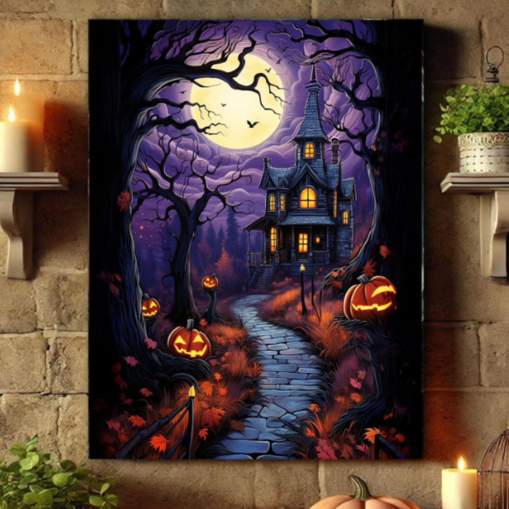  Arttoplus Halloween Skull Paint by Numbers Kit