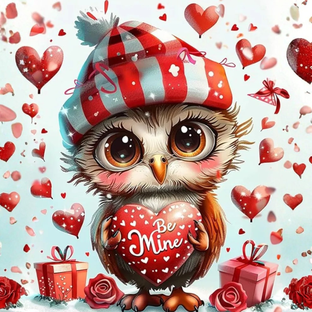 Valentines Day Paint By Numbers Kit For Adults Easy DIY Canvas Art