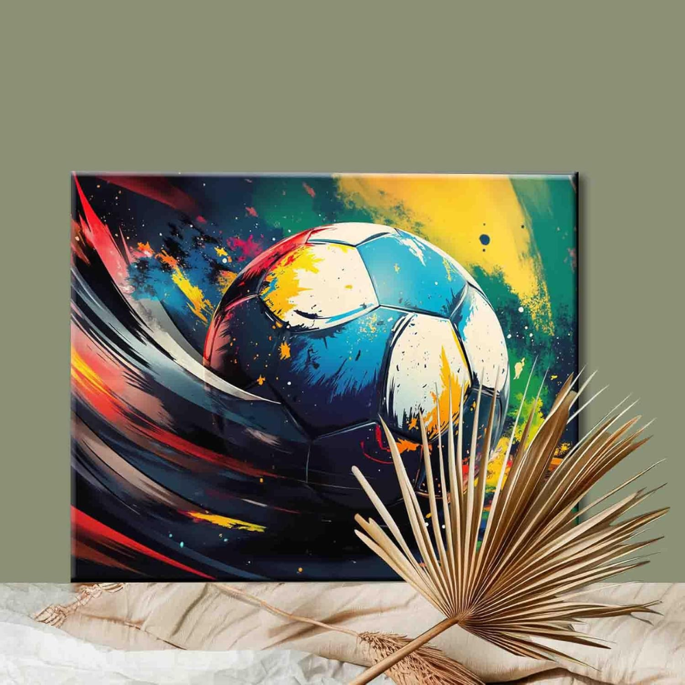 FIFA 2026 Game Paint By Numbers Kit For Sport Adult