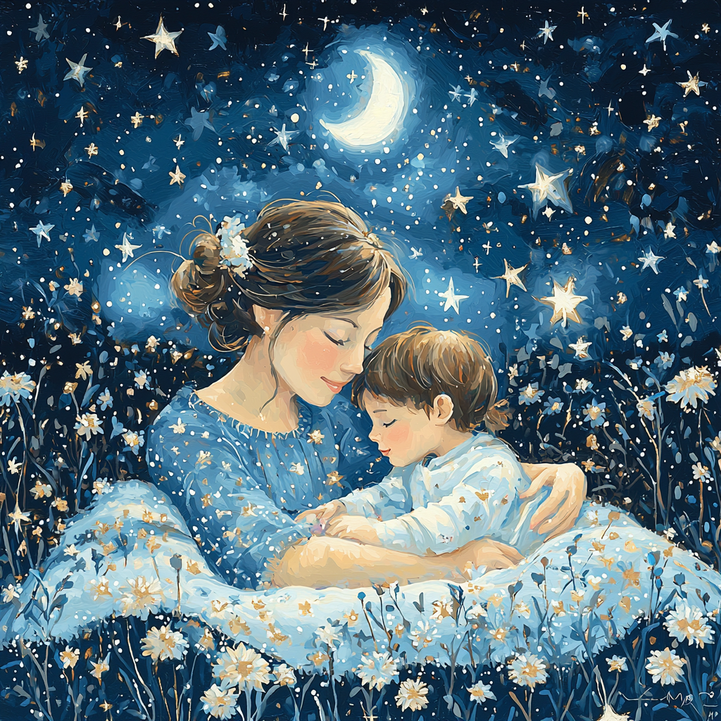 Stories Under The Stars Number Painting