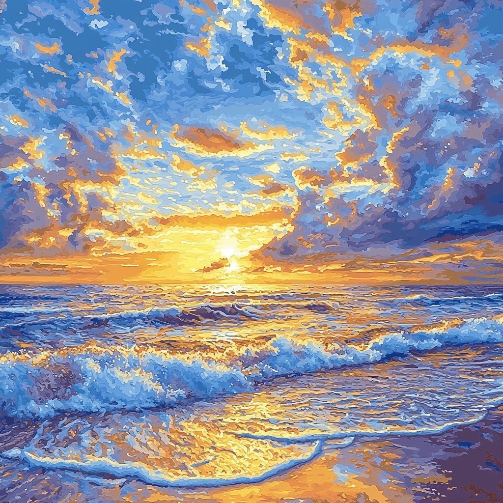 Paul Klee Inspired Gentle Abstractions DIY Paint By Numbers