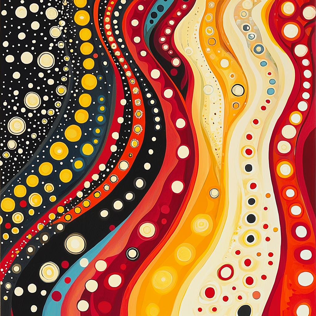 Yayoi Kusama Inspired Rhythm Of Infinity DIY Paint By Numbers