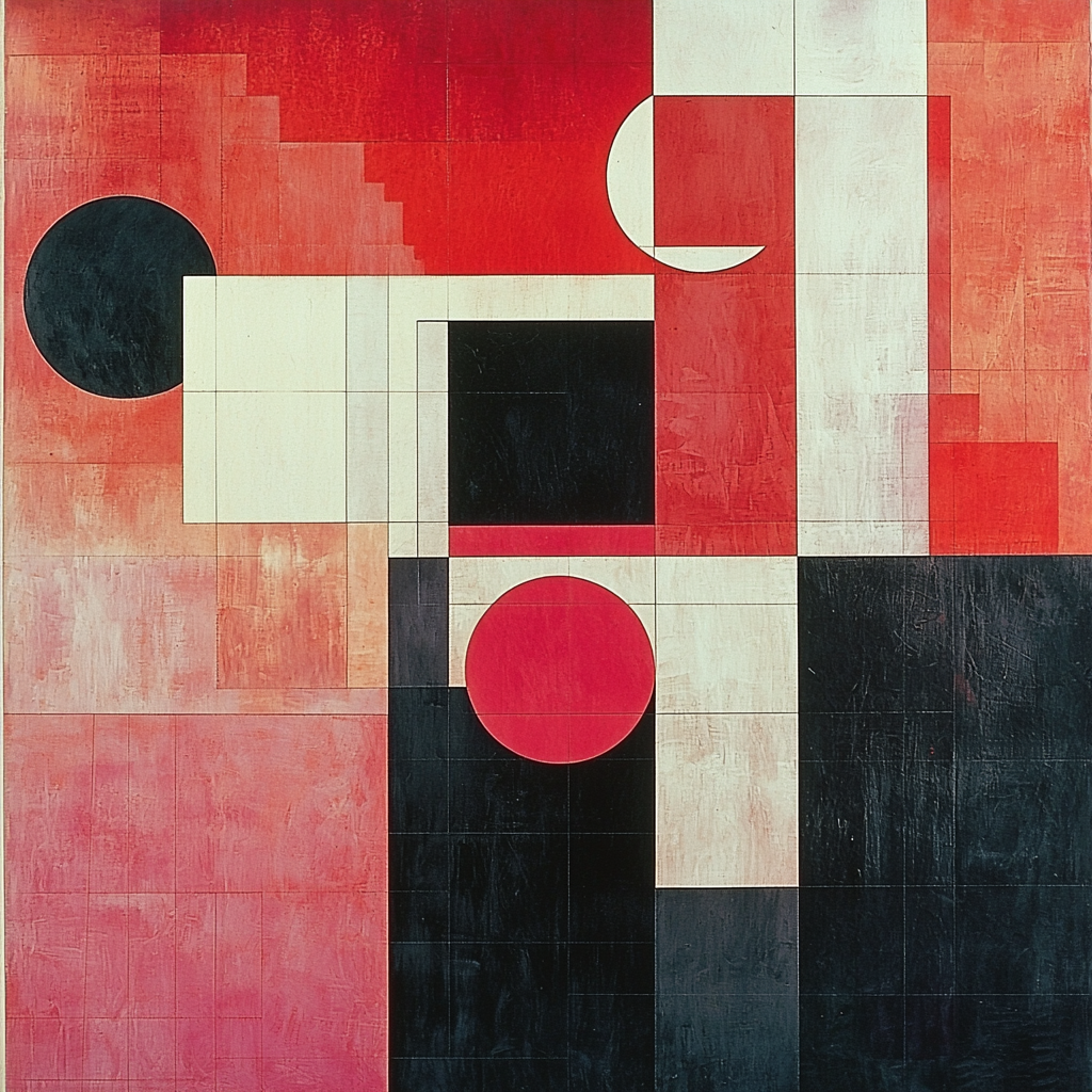 Kazimir Malevich Inspired Vibrational Forms Paint By Numbers Kits