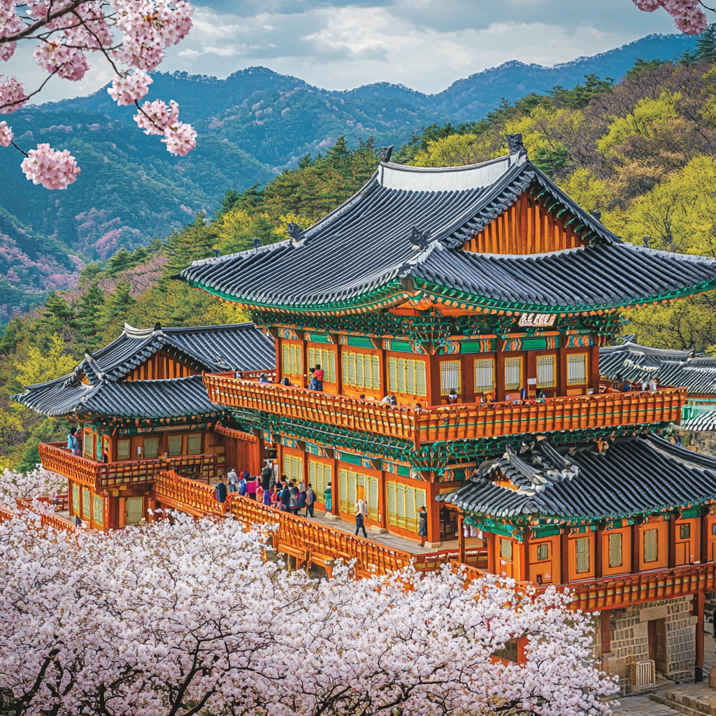Gyeongbokgung Palace Paint By Numbers Kits