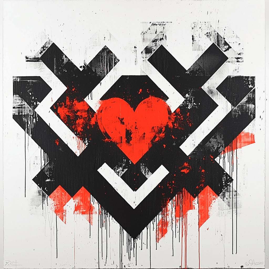 Banksy Inspired Echos Of Solidarity Paint By Number