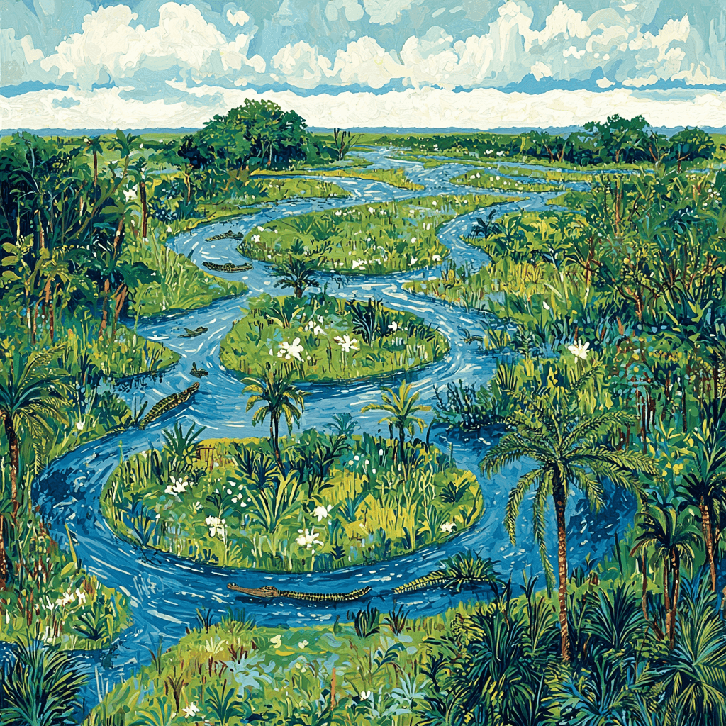 Everglades National Park - Florida Paint By Number