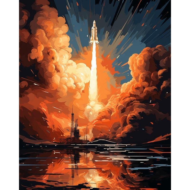 Paint By Numbers Kit For Beginners And Students