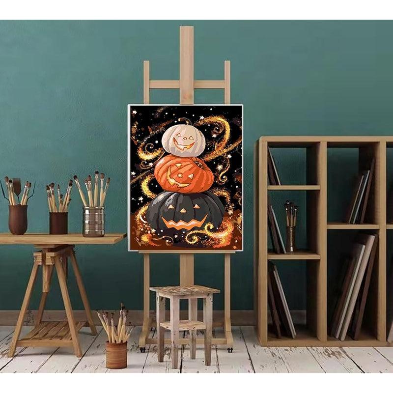 Paint By Number Kit For Adults Halloween Theme
