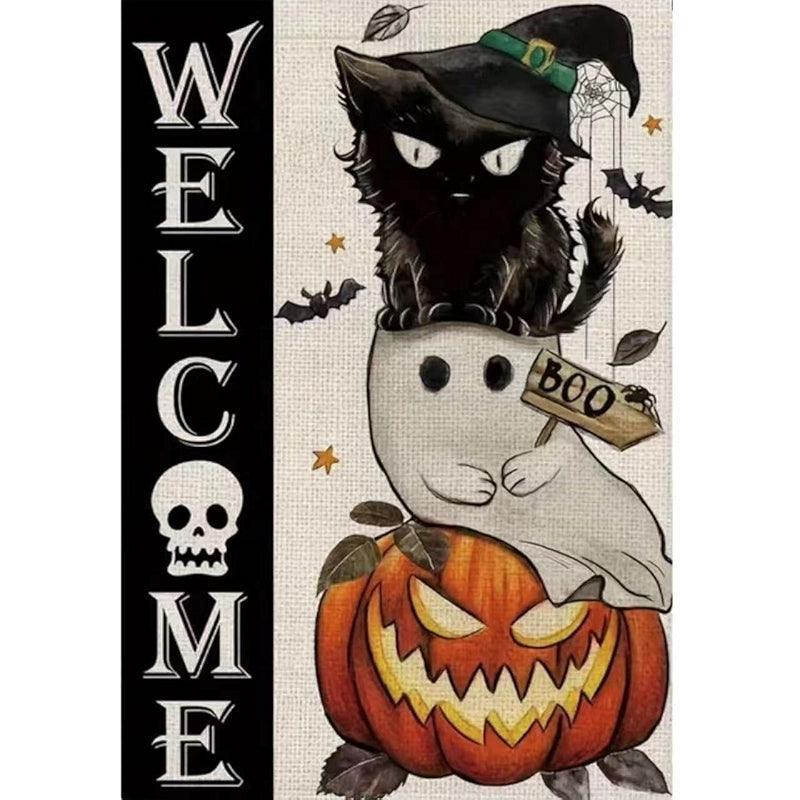 5D Diamond Painting Kit Halloween Skull Eagle Art