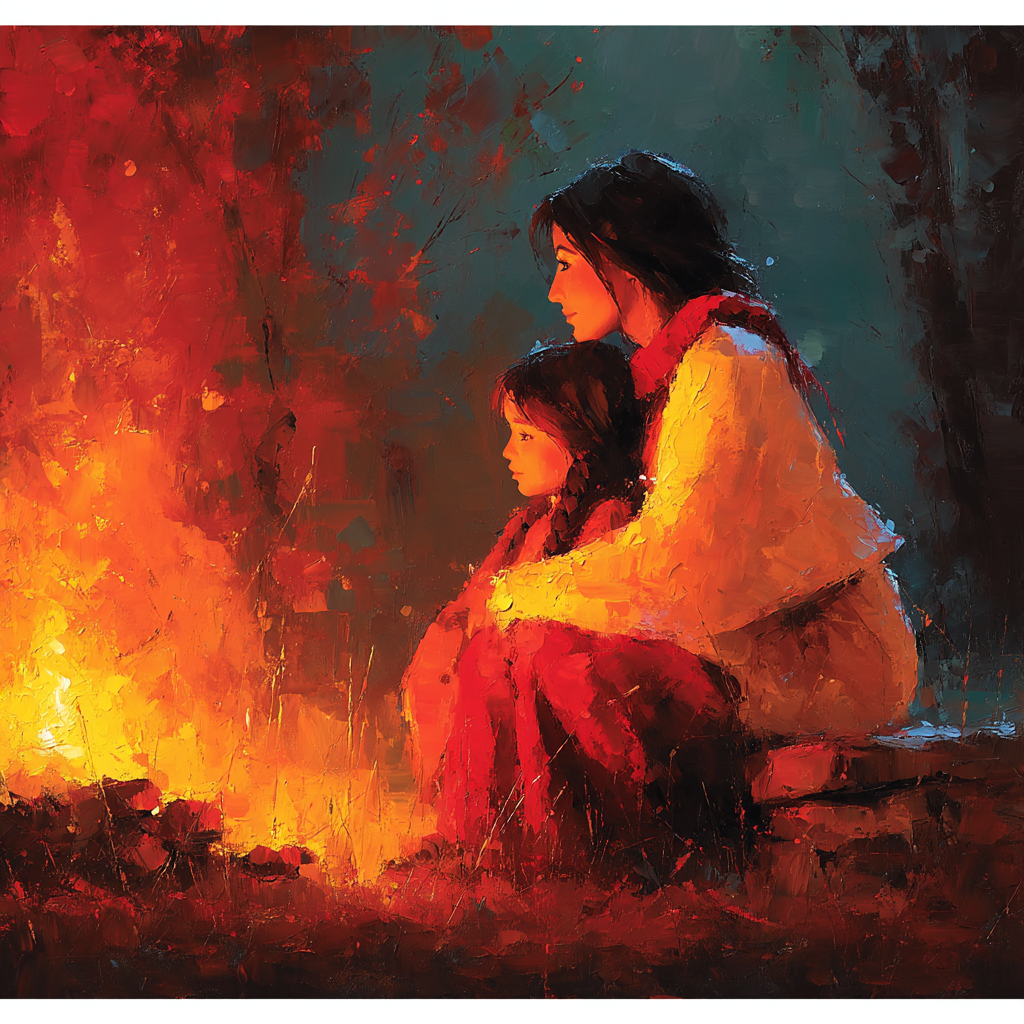 Hearts Aglow Paint By Numbers