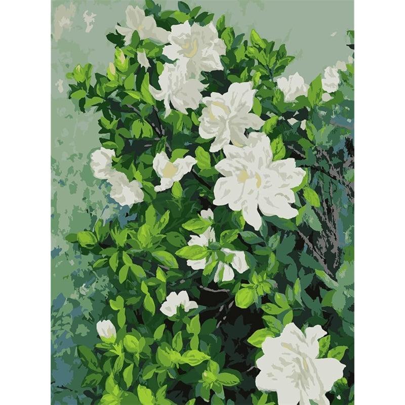 Paint By Number Kit For Adults And Beginners Cat Flowers