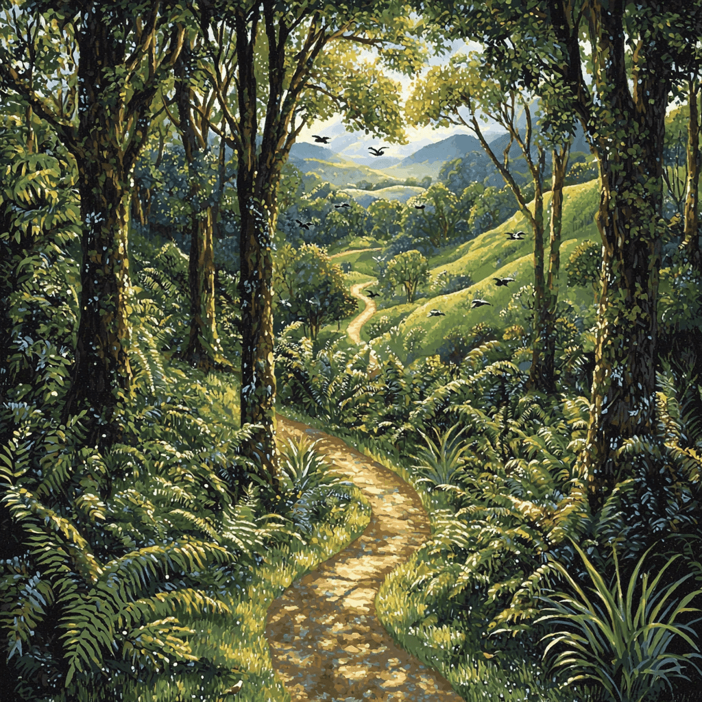 Wellington's Zealandia Numbered Painting Kits