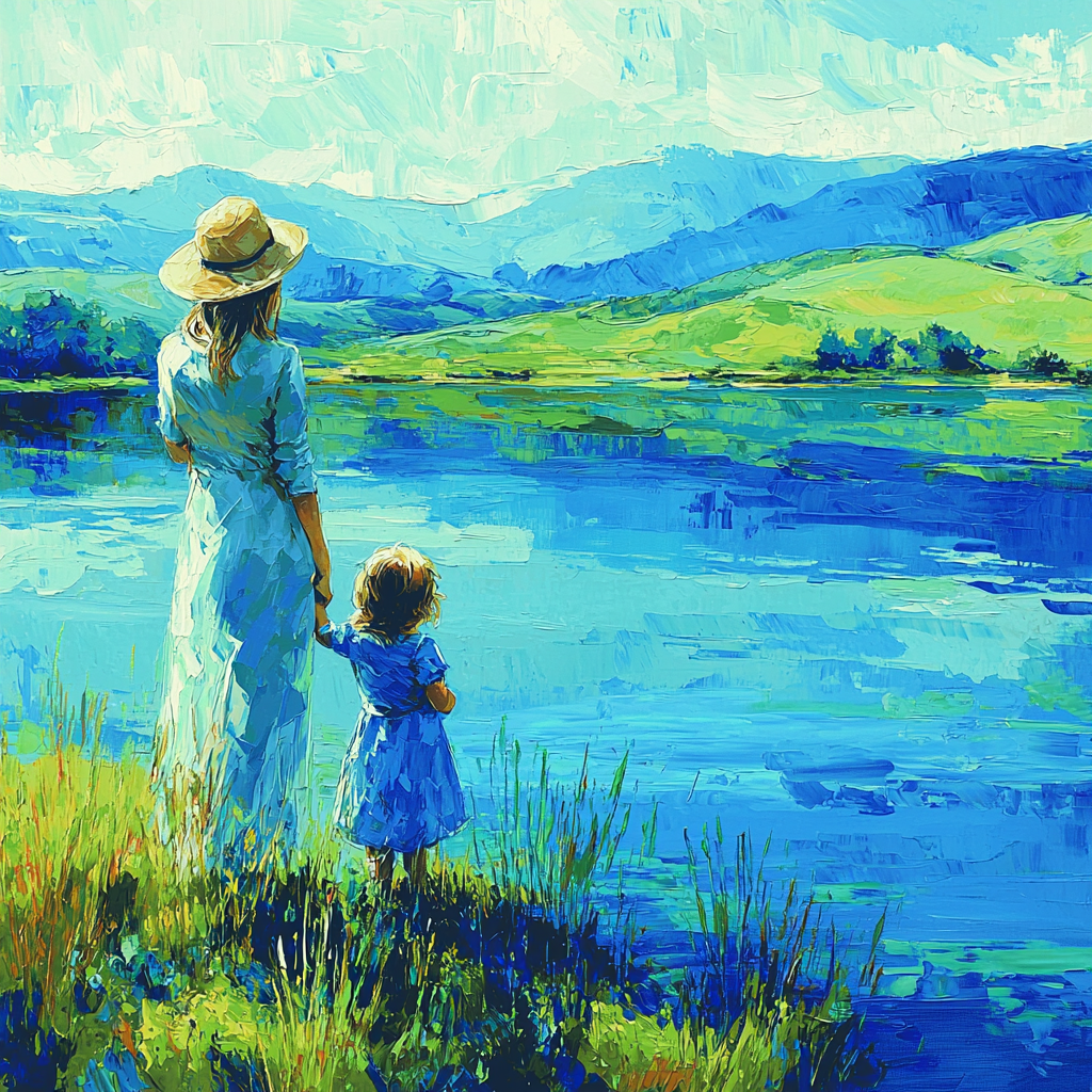 Lakeside Love DIY Paint By Numbers