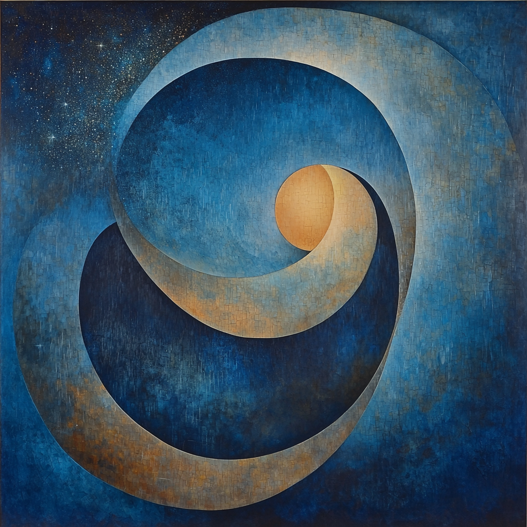 Max Ernst Inspired Cosmic Tides Paint By Numbers Kits