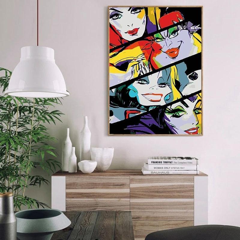 Halloween Acrylic Paint By Numbers Kit