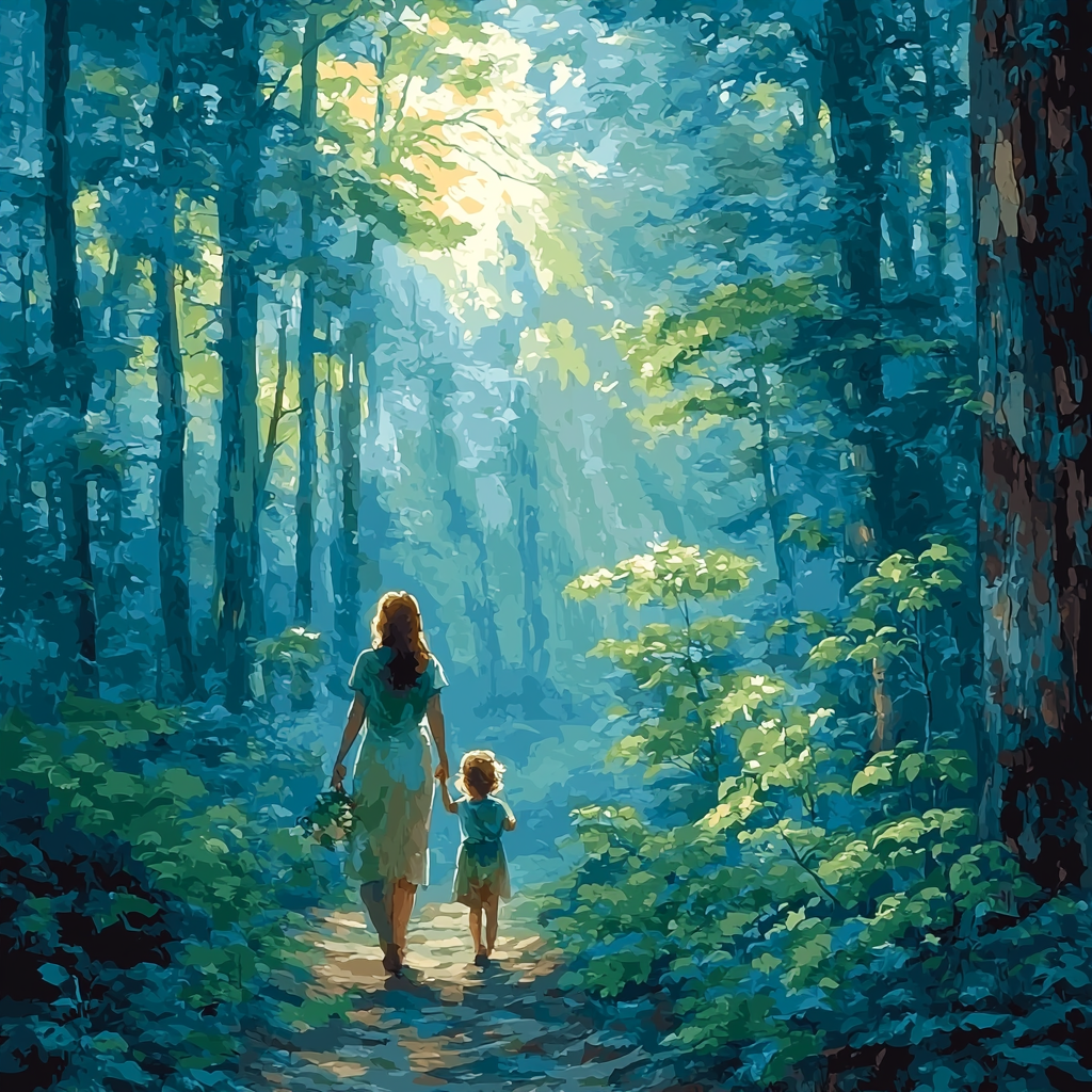 Mystical Woodland Walks Numbered Painting Kits