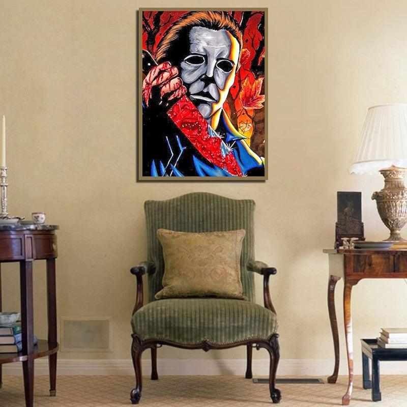 DIY Diamond Painting Jack And Sally Halloween Art Kit