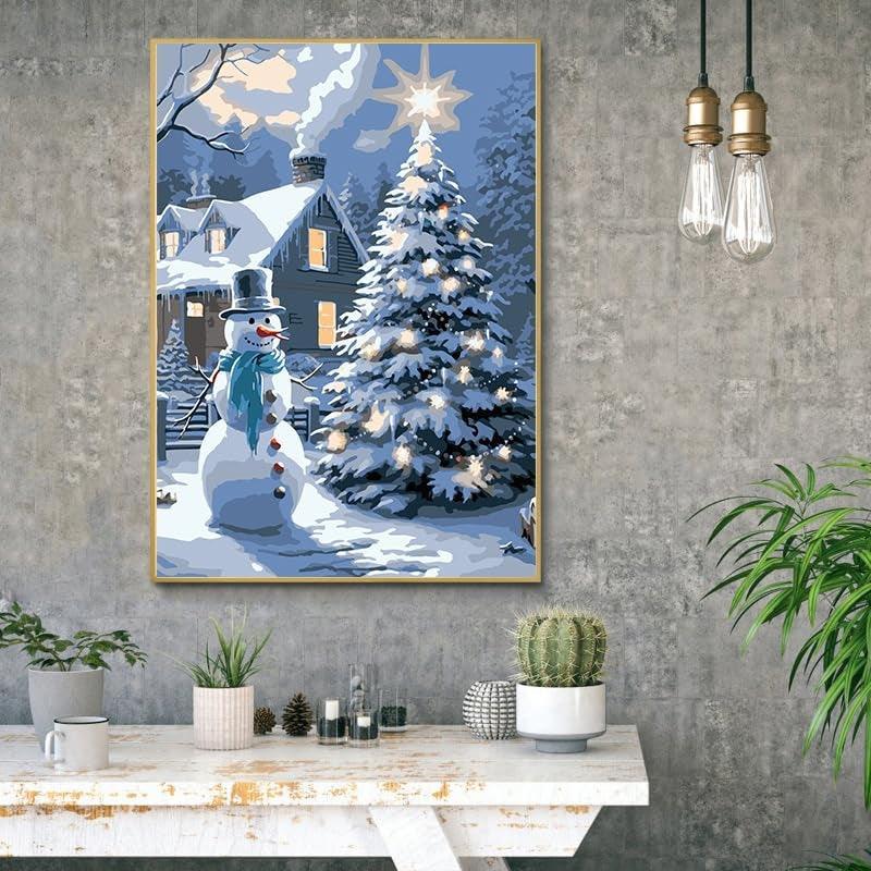 Paint By Number Kit For Adults Halloween Theme