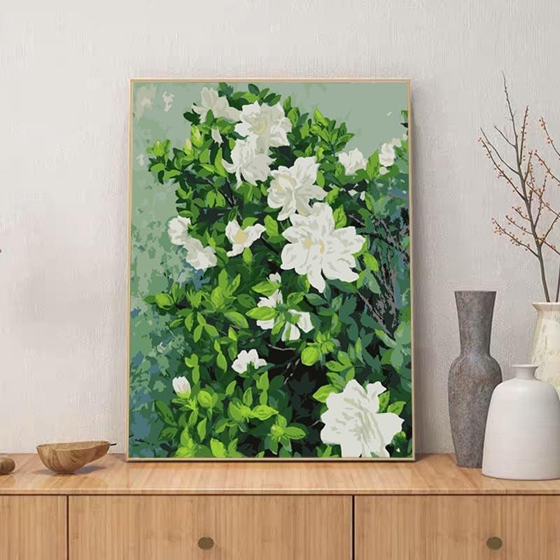 Paint By Number Kit For Adults And Beginners Cat Flowers