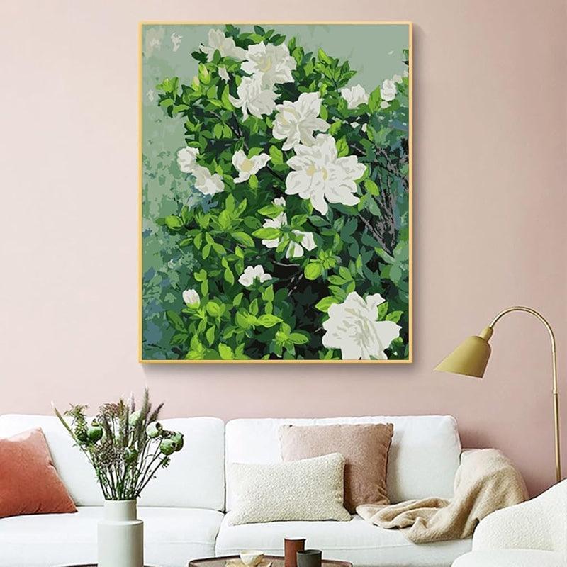 Paint By Number Kit For Adults And Beginners Cat Flowers