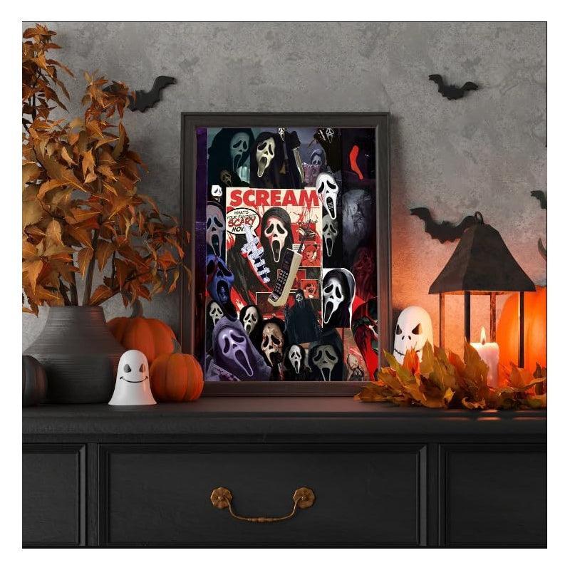 Halloween Paint By Numbers Kit For Home Wall Decor