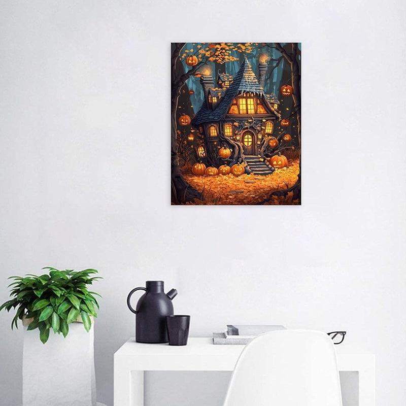 Halloween Paint By Numbers Kit For Art Lovers