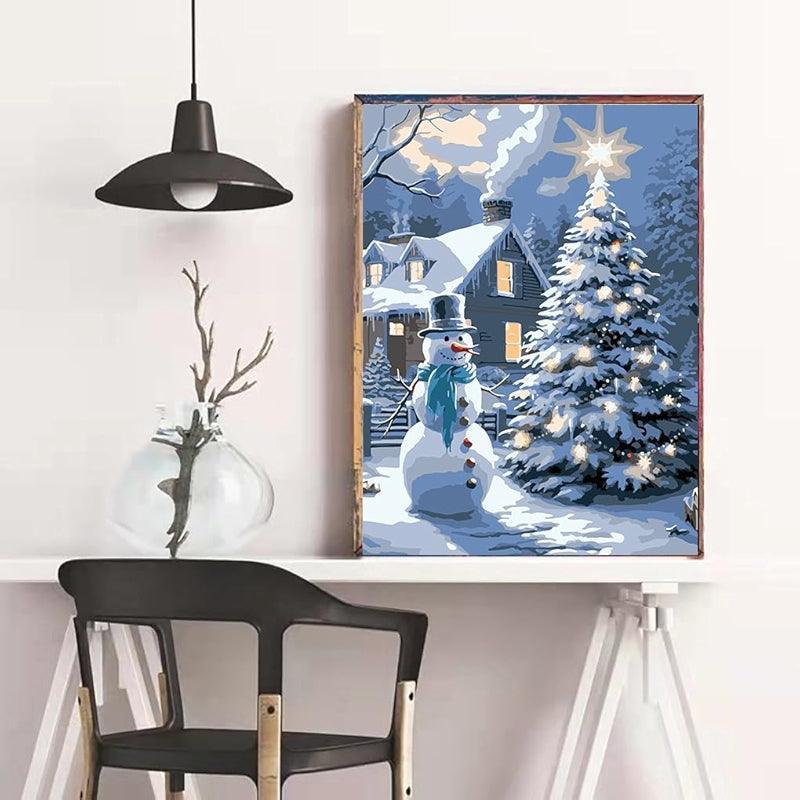 Paint By Number Kit For Adults Halloween Theme