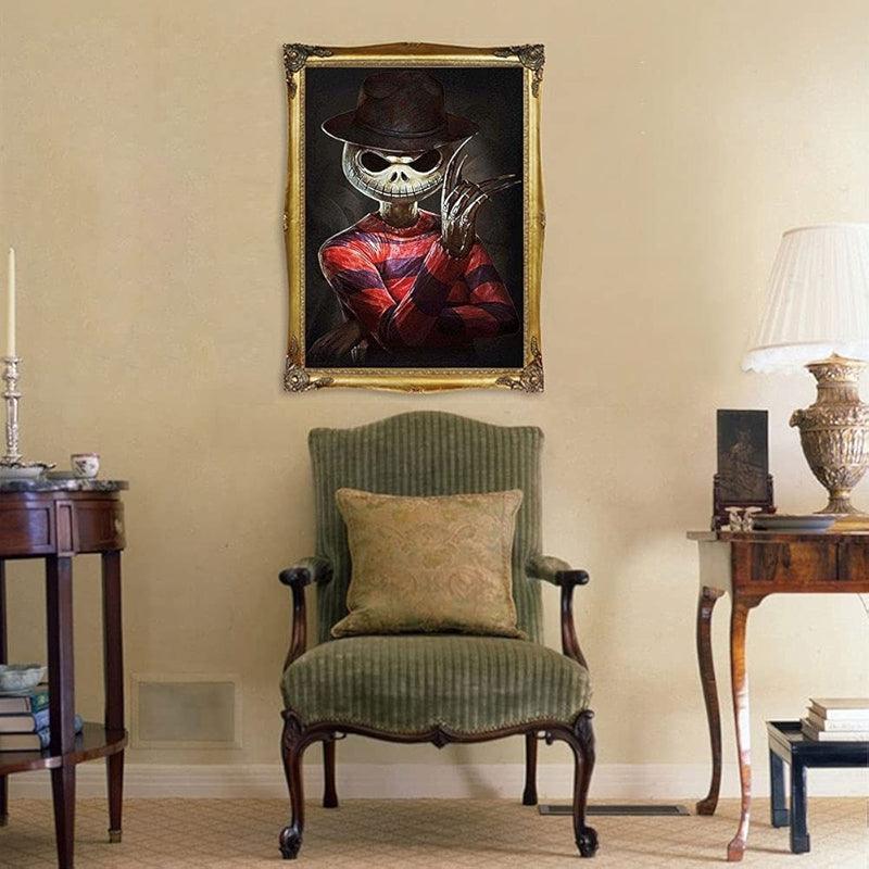 DIY Diamond Painting Jack And Sally Halloween Art Kit