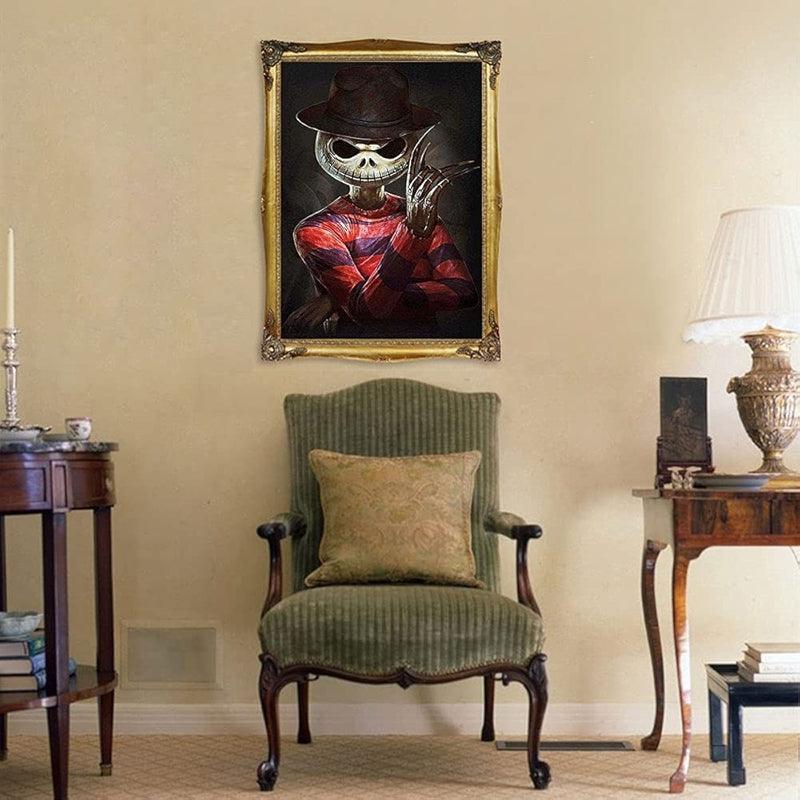 DIY Diamond Painting Jack And Sally Halloween Art Kit