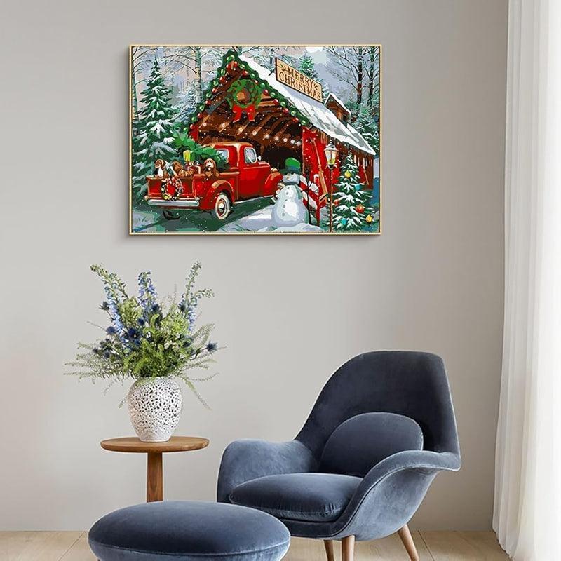 Paint By Number Kit For Adults Halloween Theme