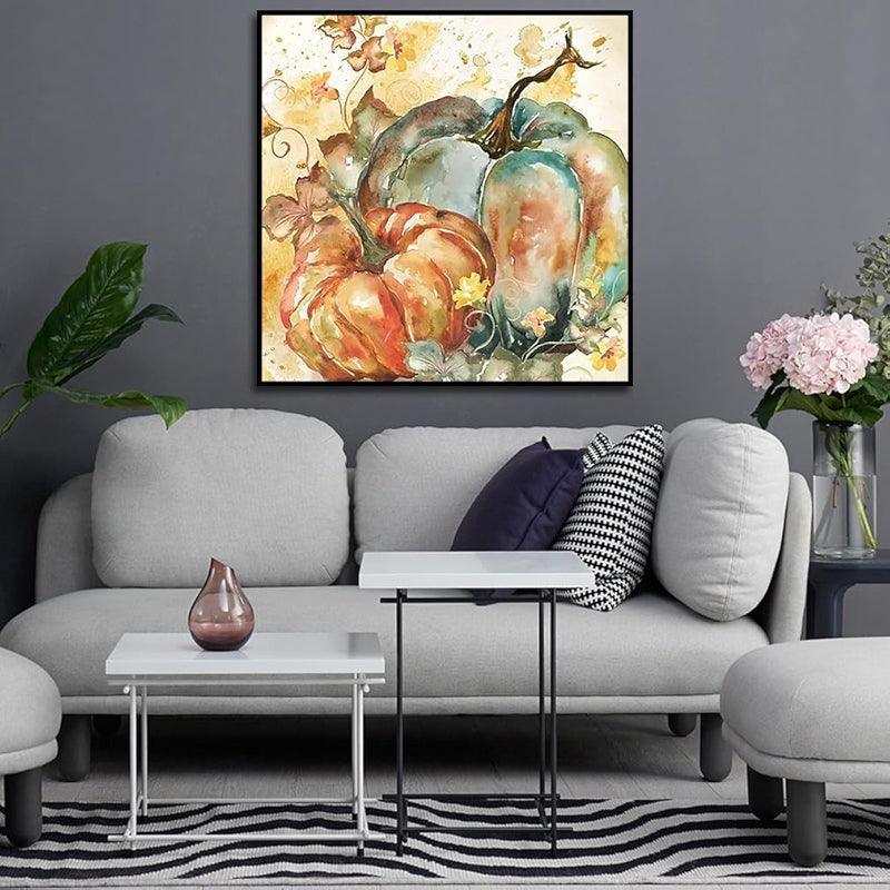 Paint By Numbers Kit For Beginners And Adults - Pumpkin Theme