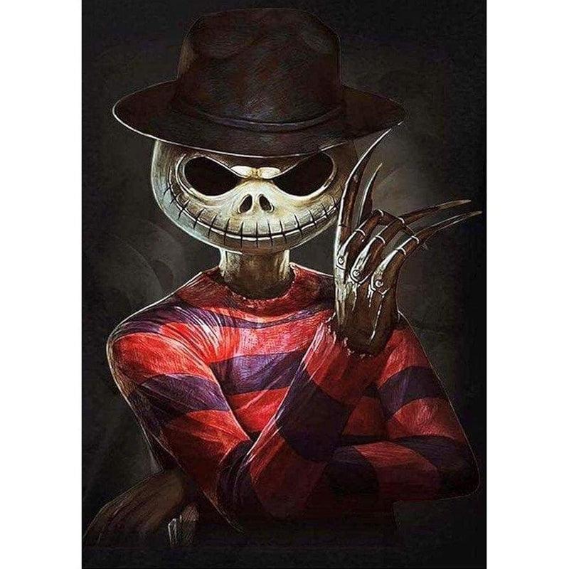 DIY Diamond Painting Jack And Sally Halloween Art Kit