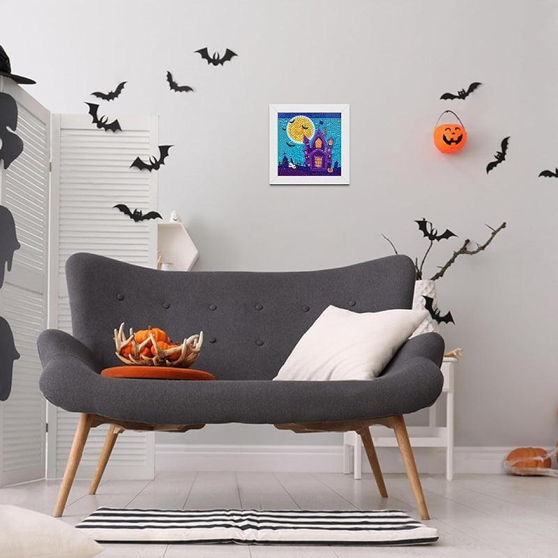 Diamond Art Kit With Wooden Frame For Crafting