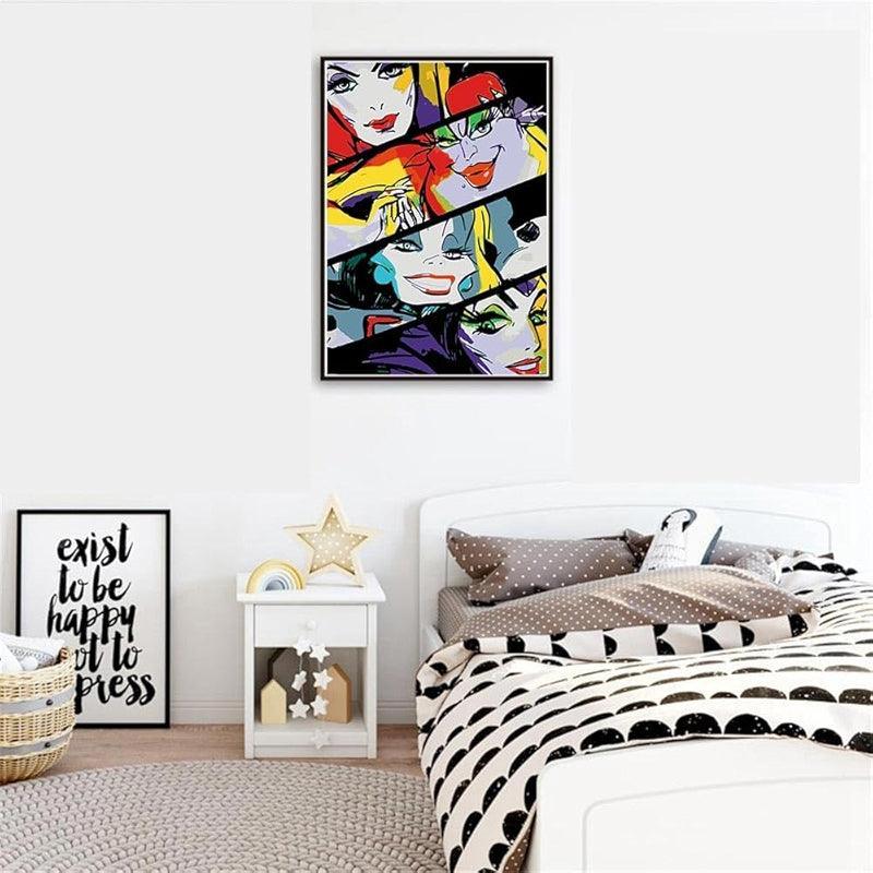 Halloween Acrylic Paint By Numbers Kit