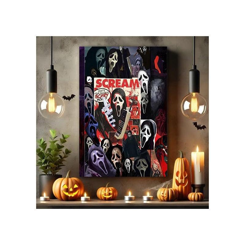Halloween Paint By Numbers Kit For Home Wall Decor