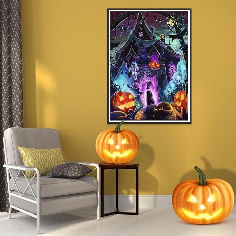 Halloween Diamond Art Kit For Home Wall Decor