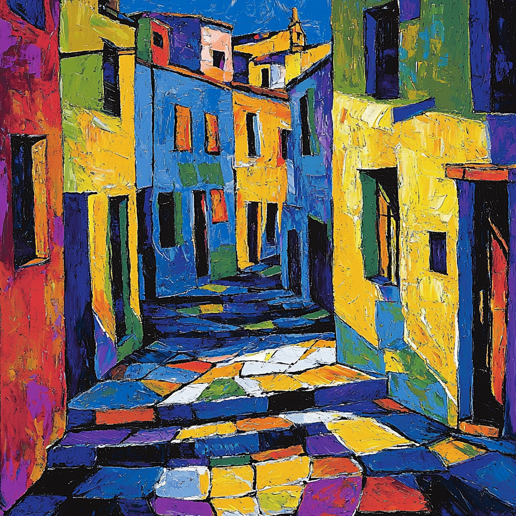 Paul Cézanne Inspired Playful Shadows Painting By Numbers Kit