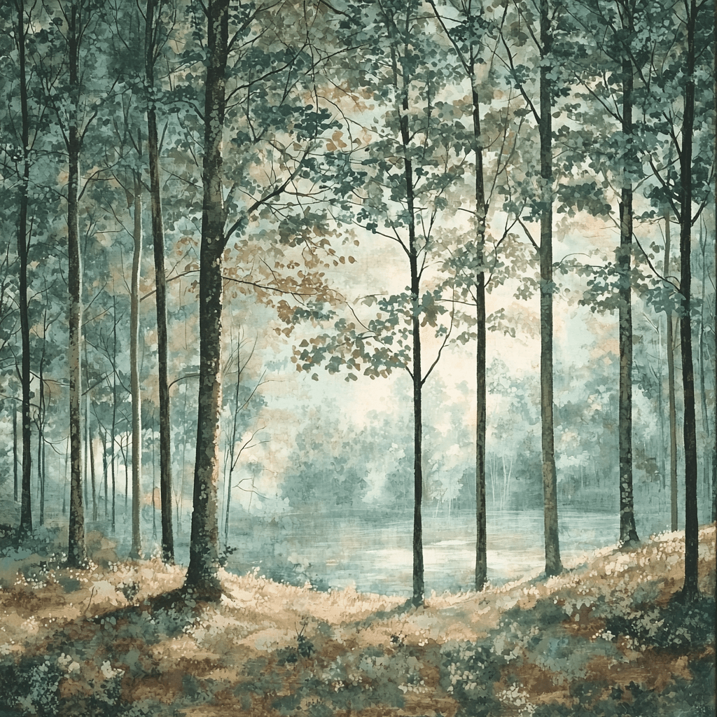 Caspar David Friedrich Inspired Charming Wilderness Painting By Numbers Kit