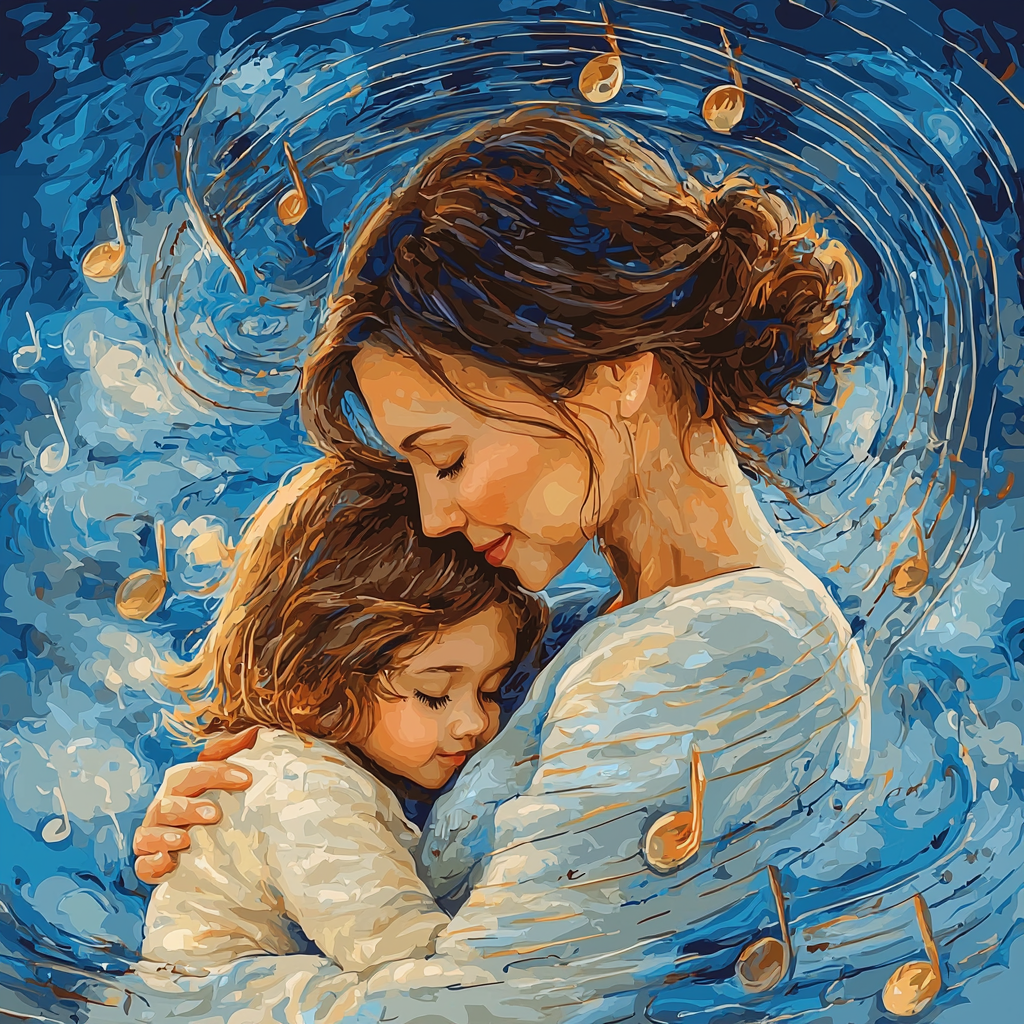 A Symphony Of Hugs Painting Number Kit