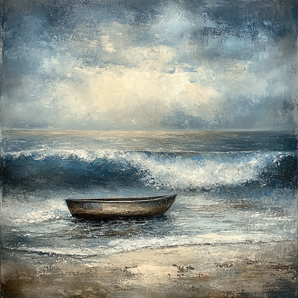 Winslow Homer Inspired Storm Landing Numbered painting kits